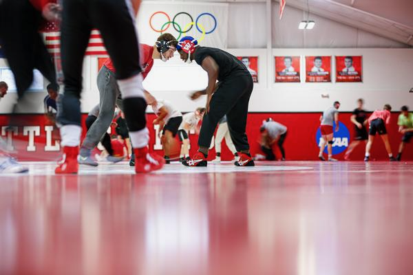 Elite training session